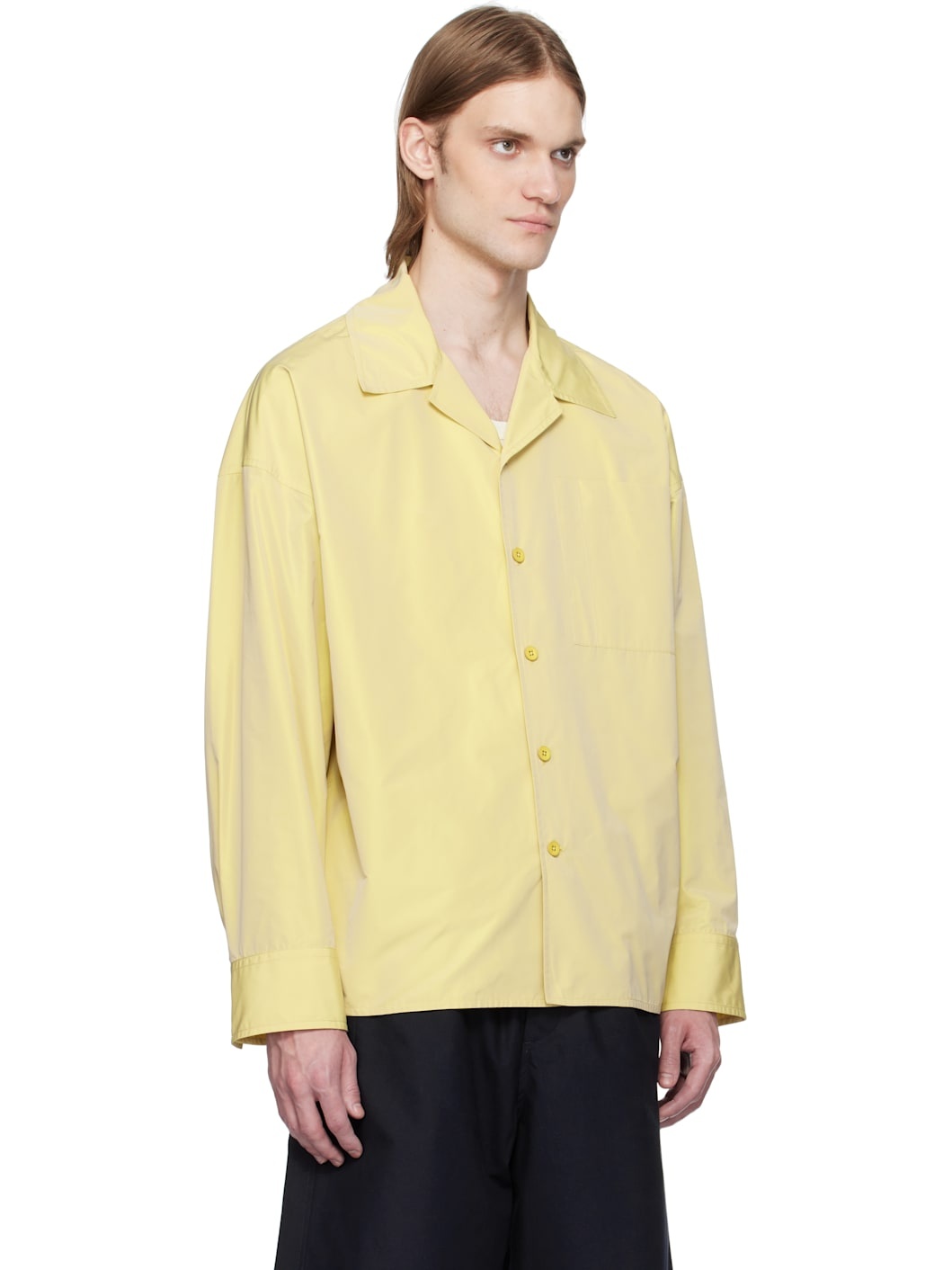 Yellow Taffeta Shirt - 2