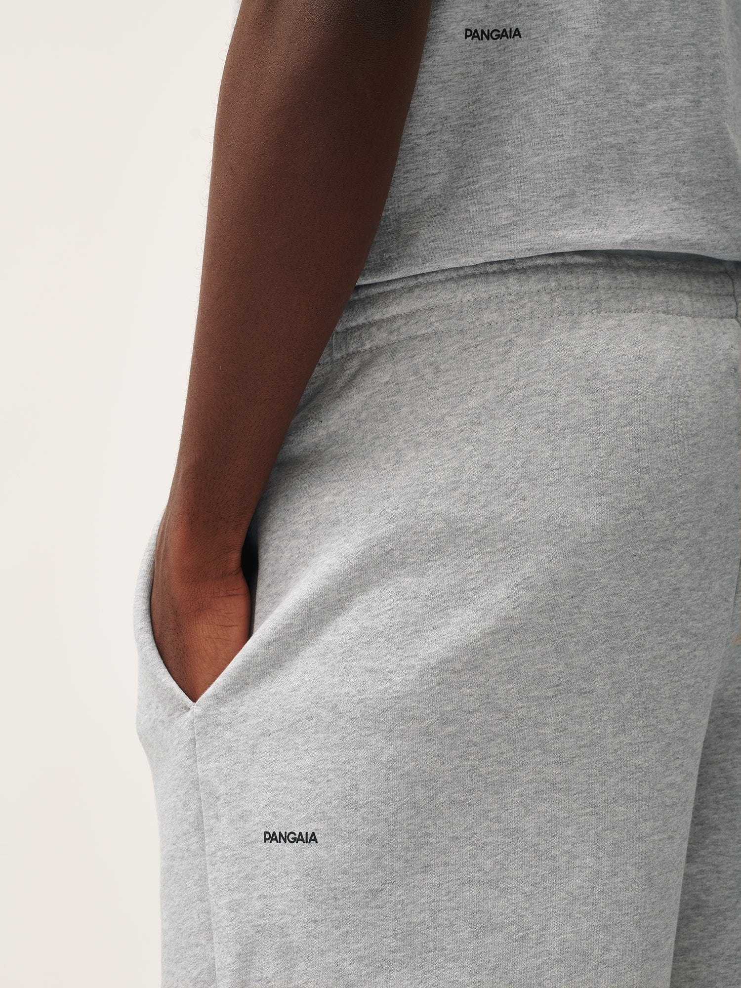 Mens 365 Heavyweight Track Pants - Grey Marl - 4