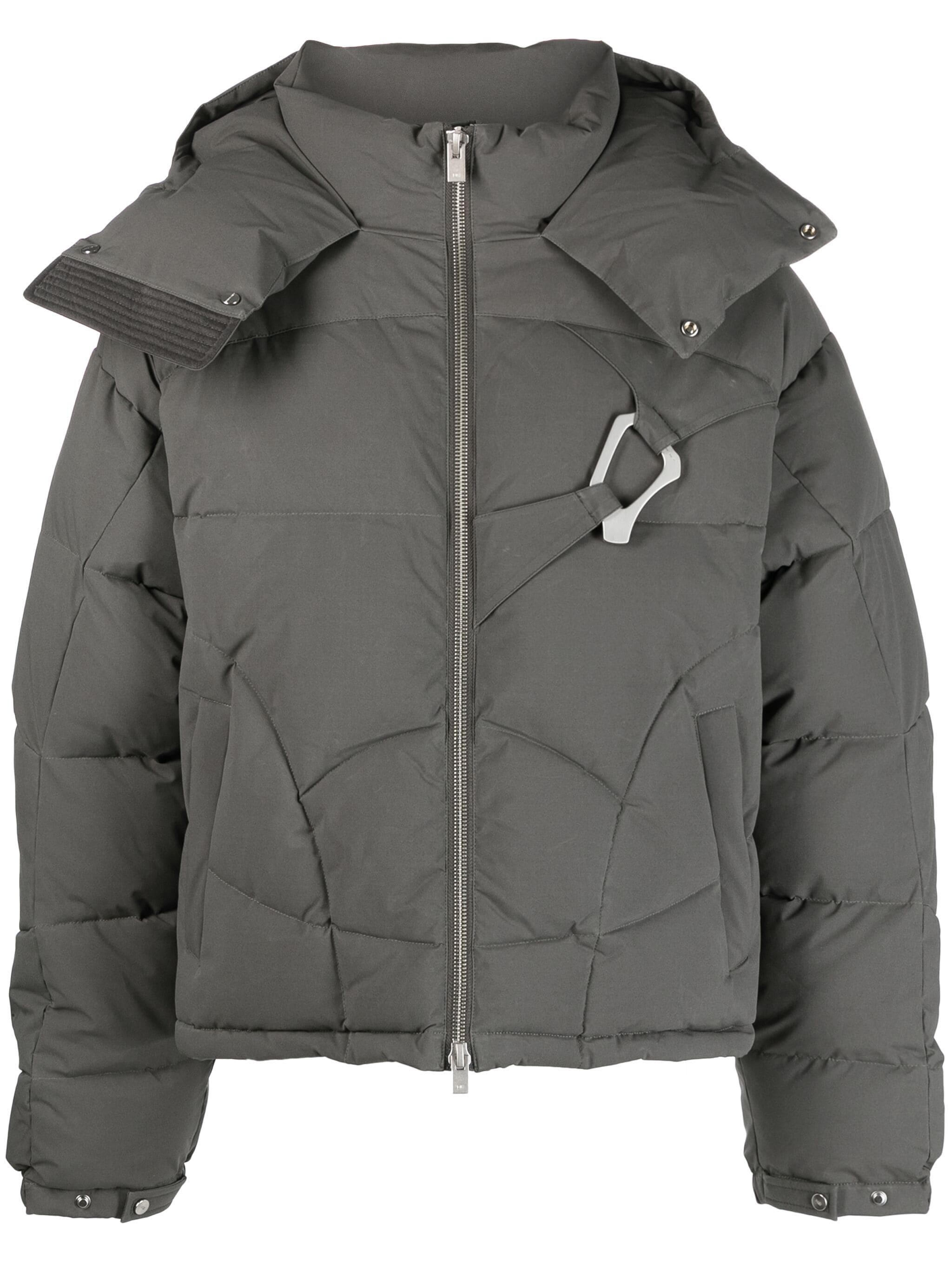 ABSTRACT QUILTED DOWN JACKET - 1