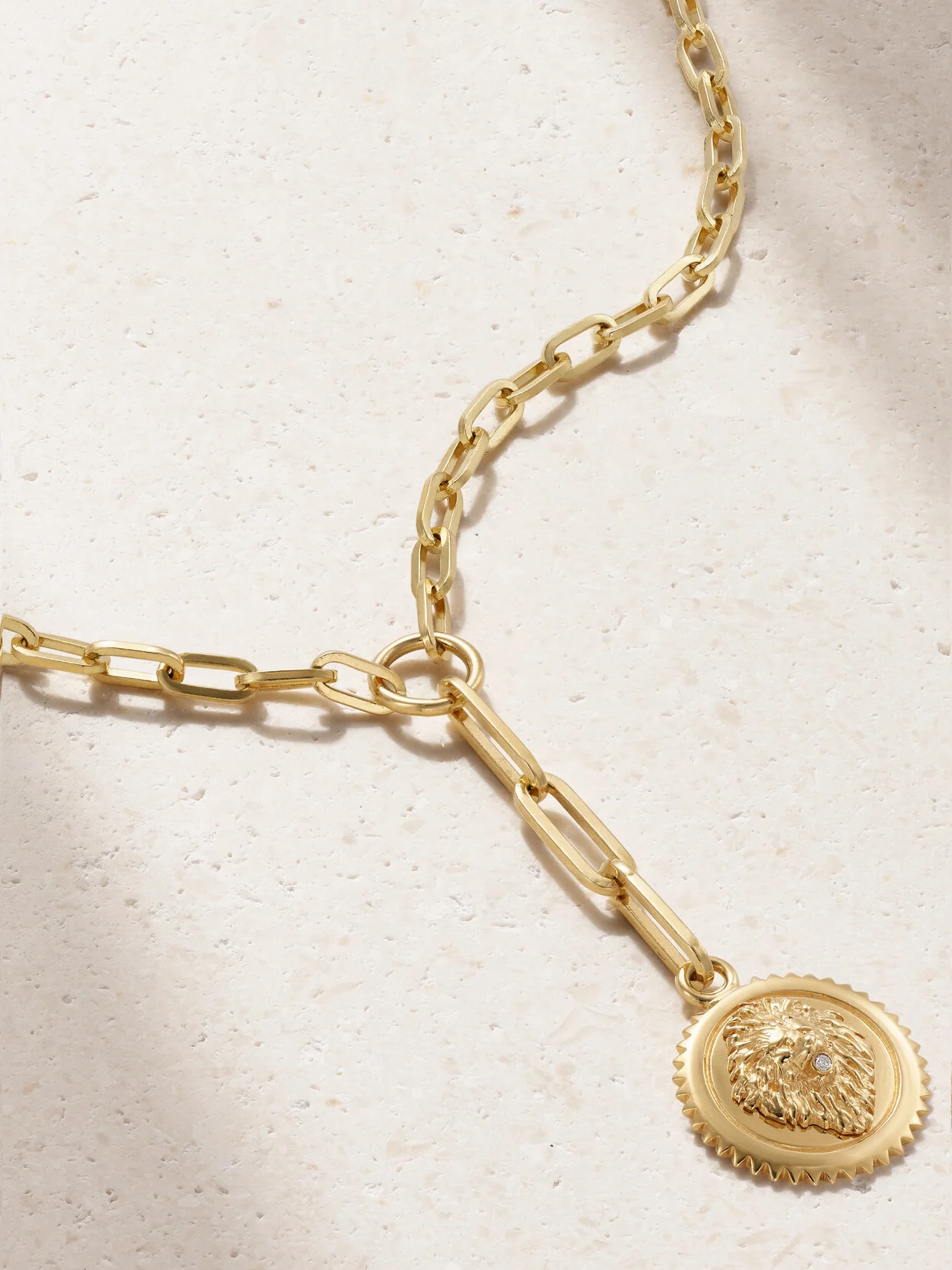 + Net Sustain Strength 18-karat Recycled Gold Diamond Necklace - 1