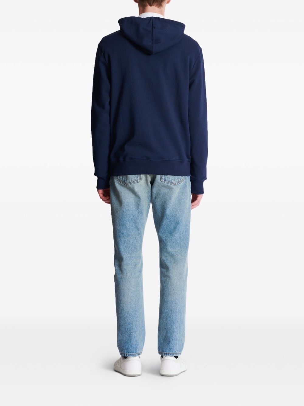 logo-print hoodie - 4
