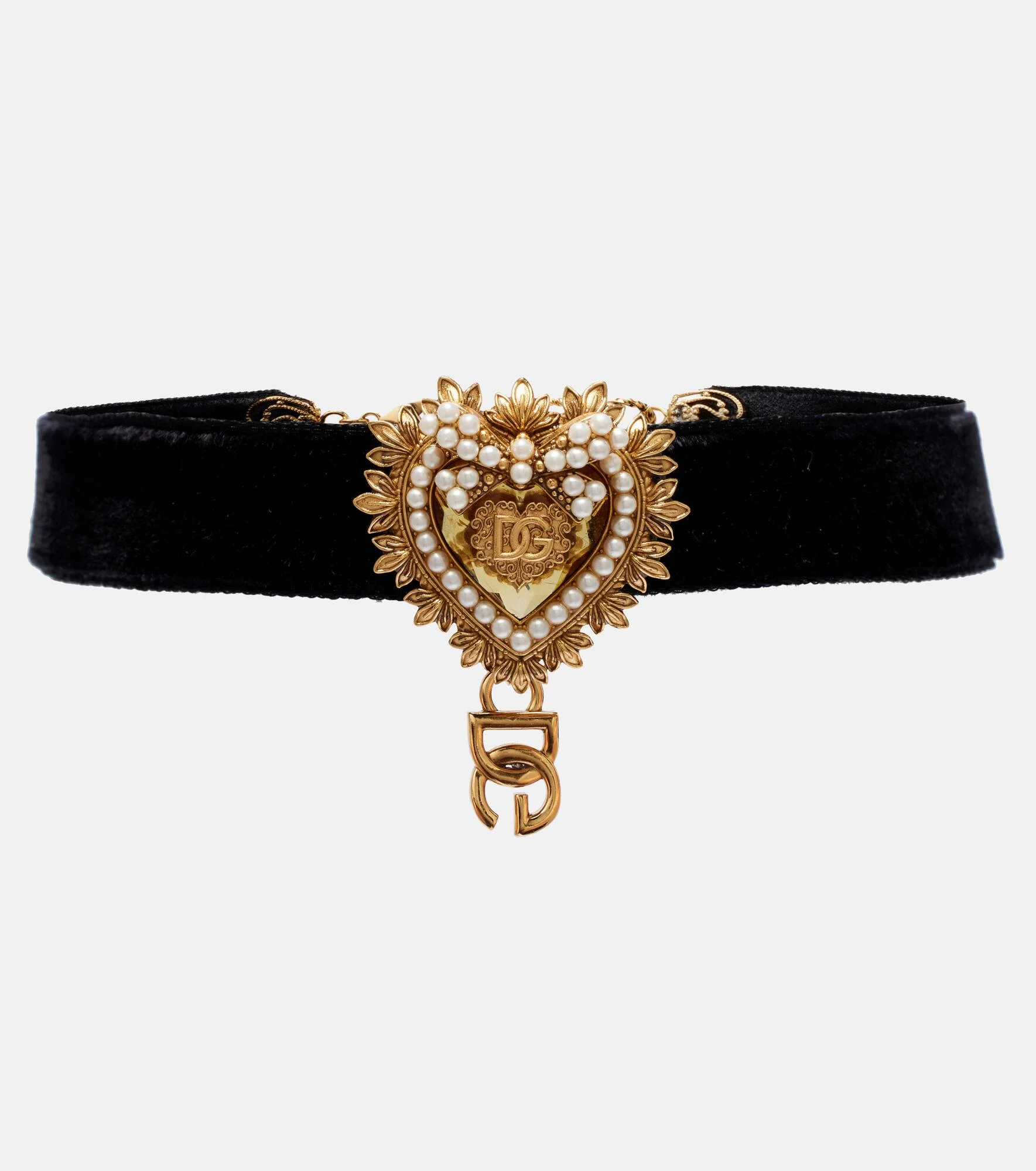 DG velvet choker - 1