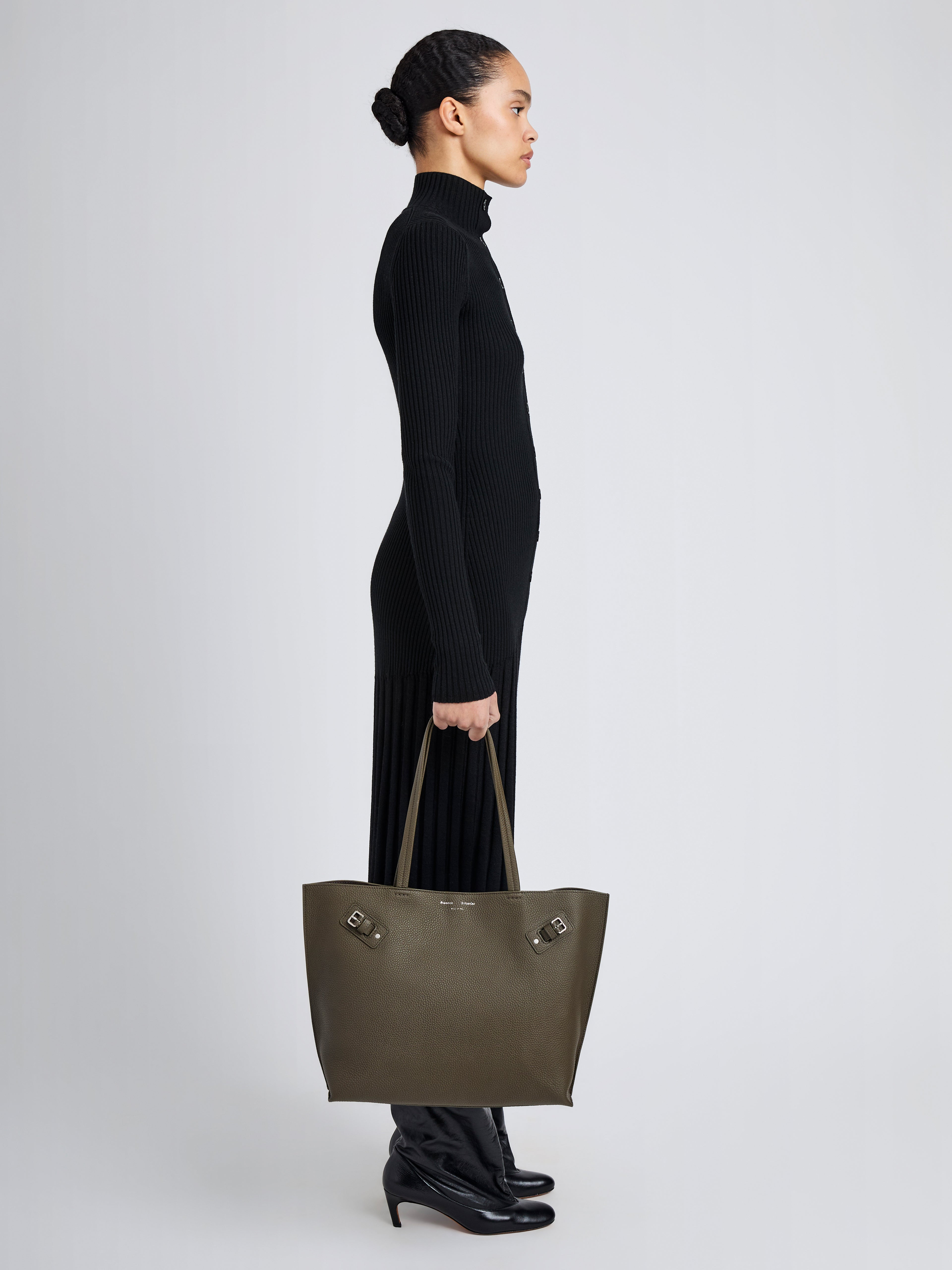 Days Tote in Pebbled Calfskin - 6