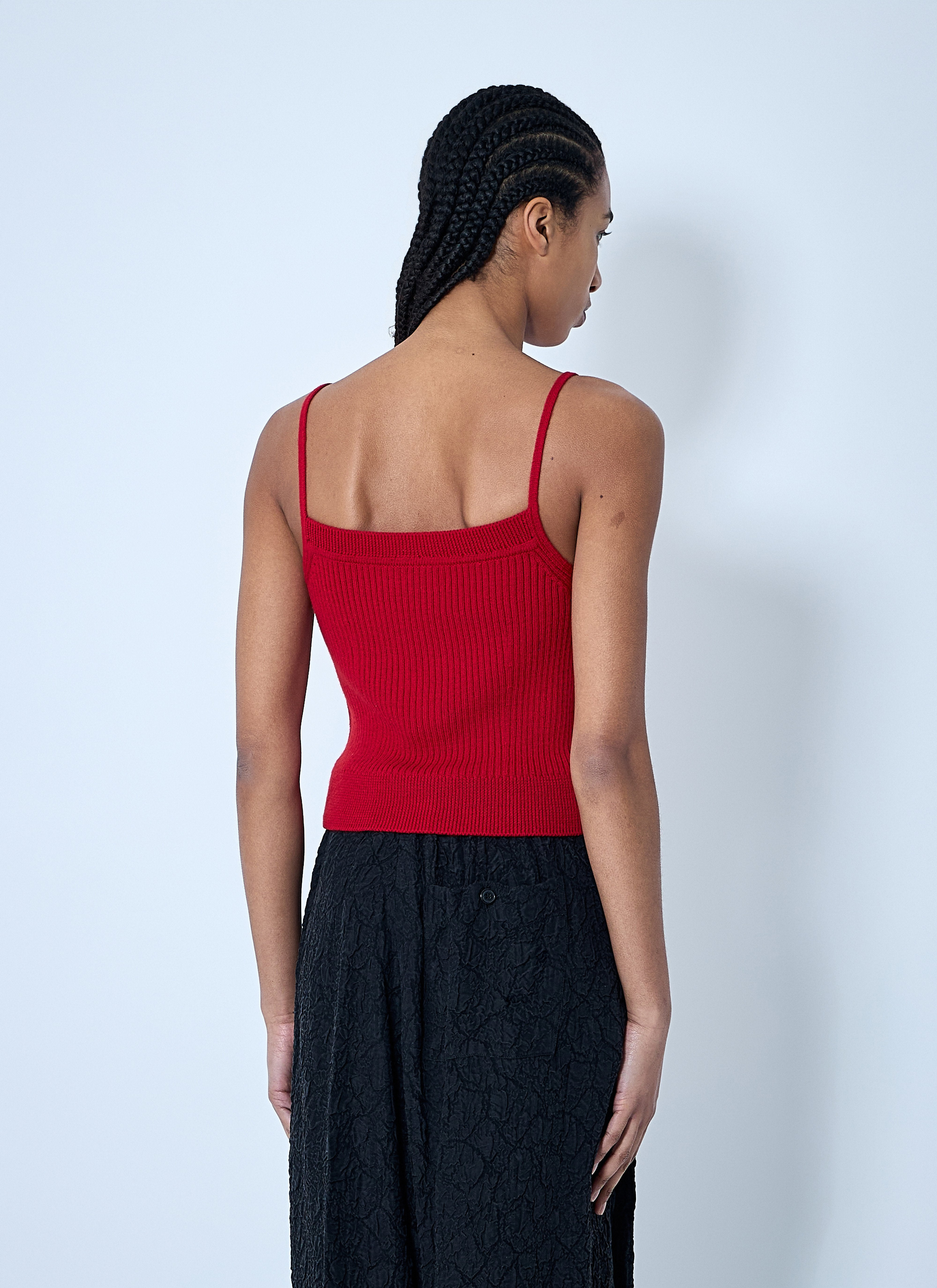 Dries Van Noten Women Rib Tank Top - 4