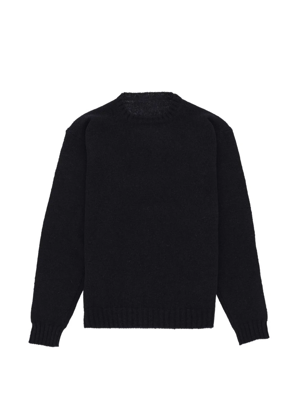 ribbed crew-neck sweater - 1
