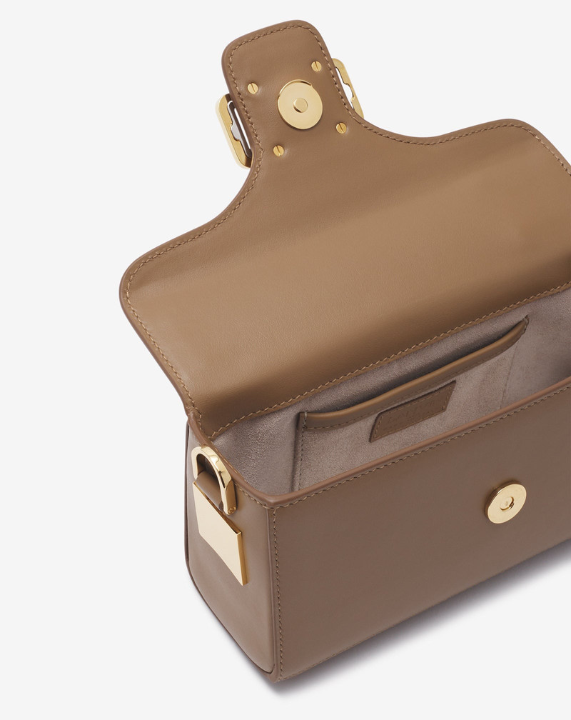 NANO PENCIL CAT LEATHER BAG 5