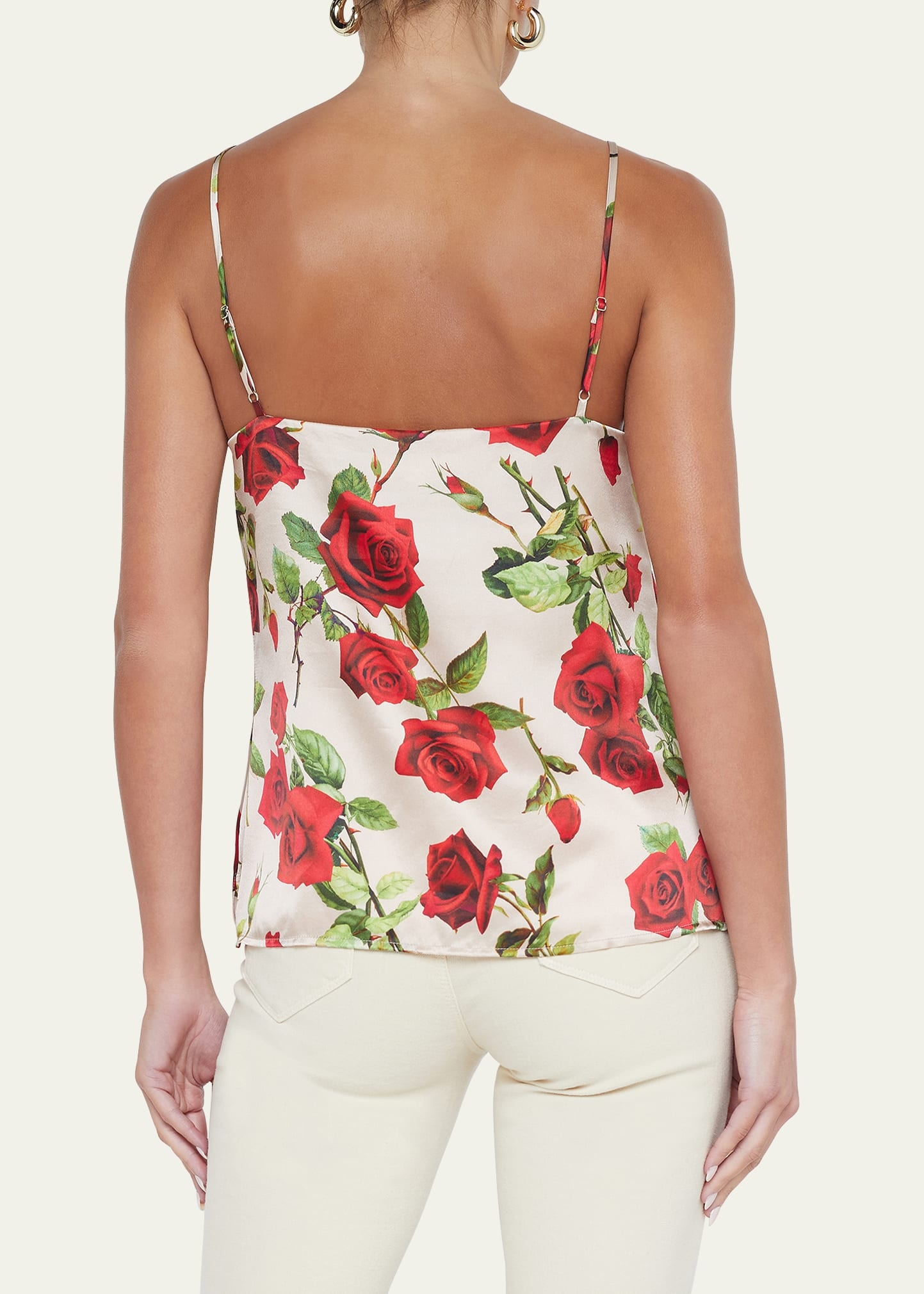 Rose Jane Spaghetti Strap Tank Top - 3