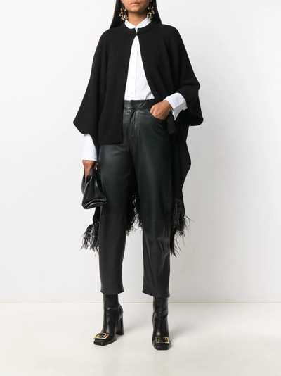 Valentino knitted cardigan cape outlook