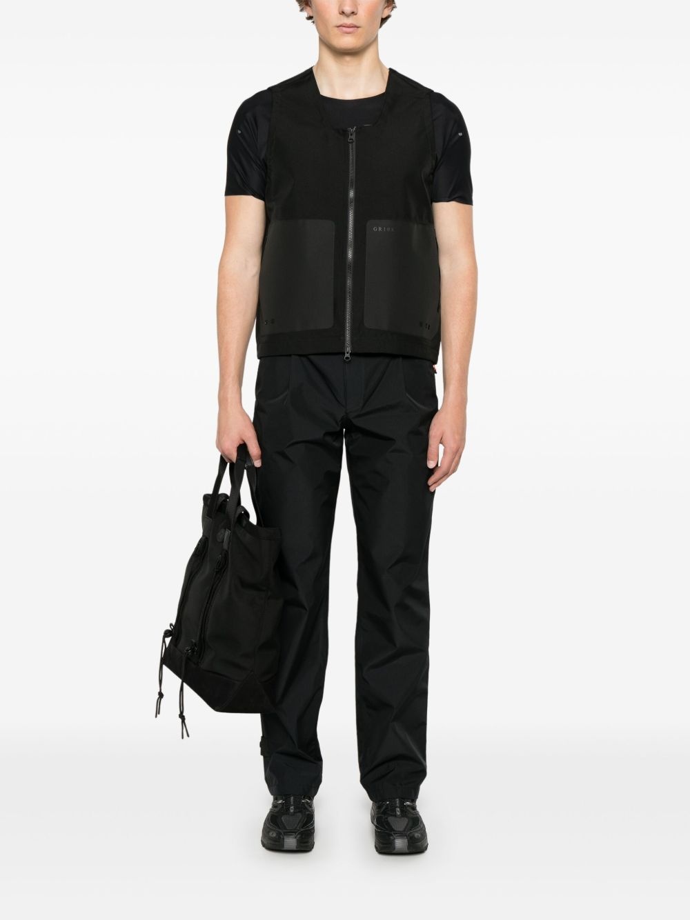 cut out-detail gilet - 2
