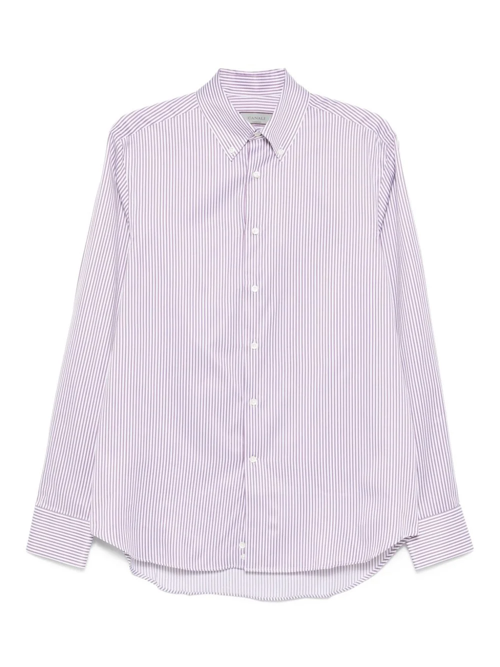 striped cotton shirt - 1