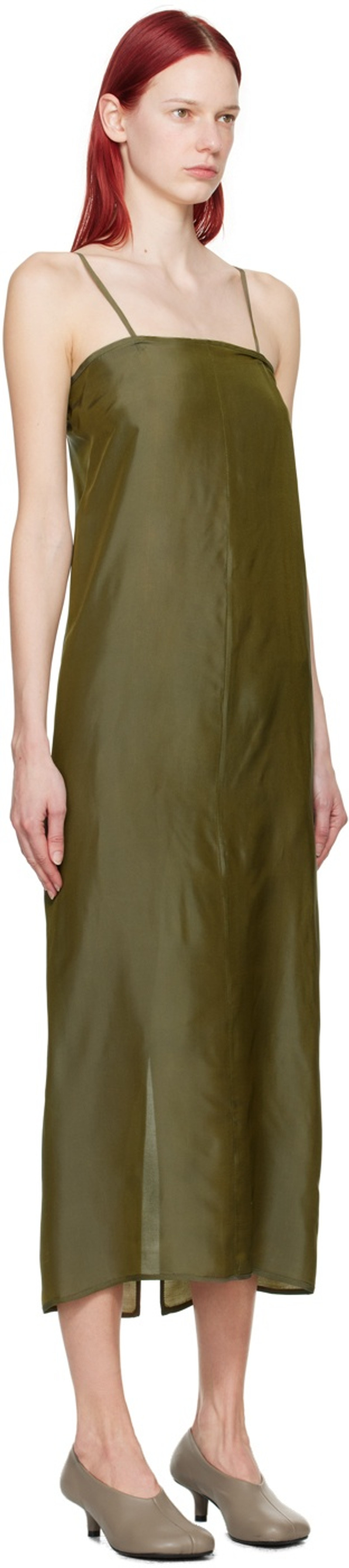 GABRIELA COLL GARMENTS Khaki No.269 Maxi Dress outlook