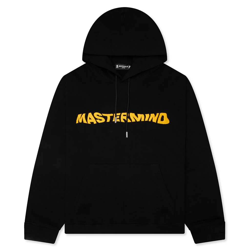 MJ WHIMSICAL SKULL HOODIE - BLACK - 1