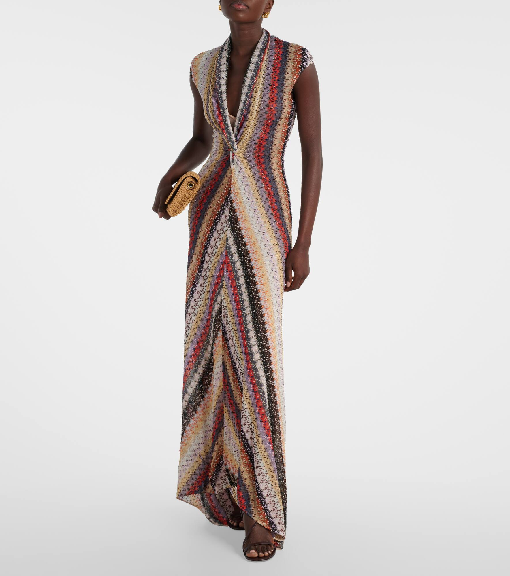 Lamé maxi dress - 2