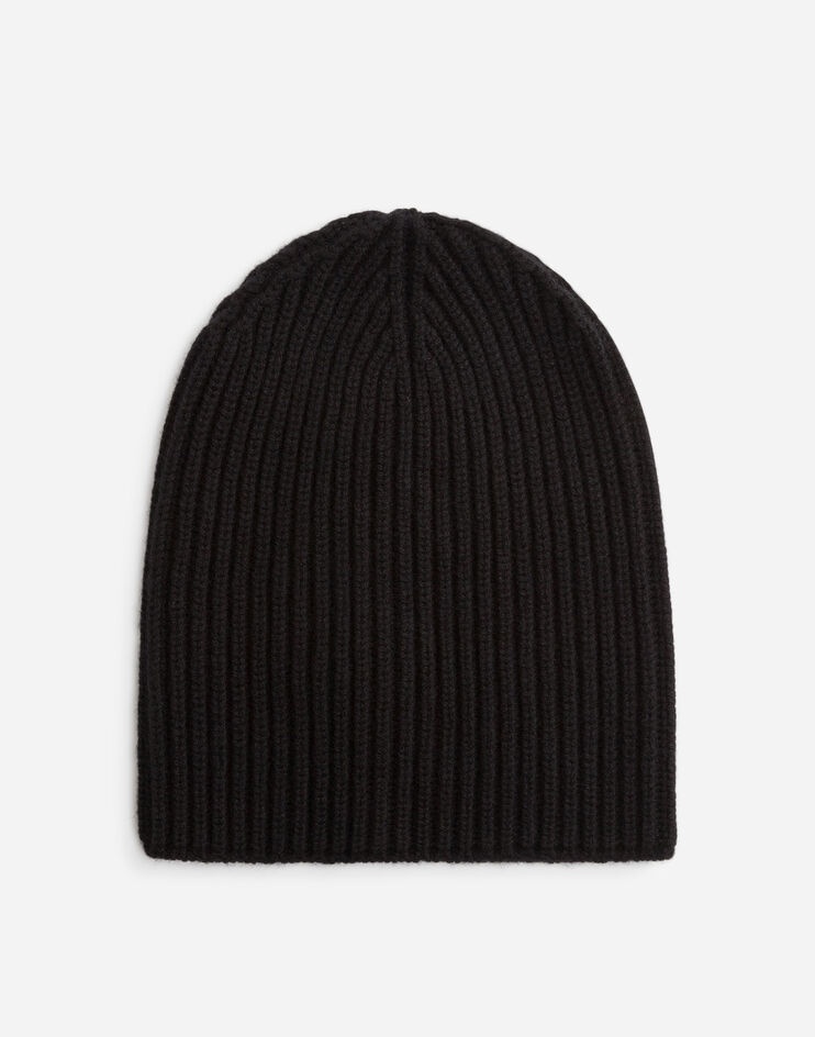 Cashmere fisherman’s rib hat - 1