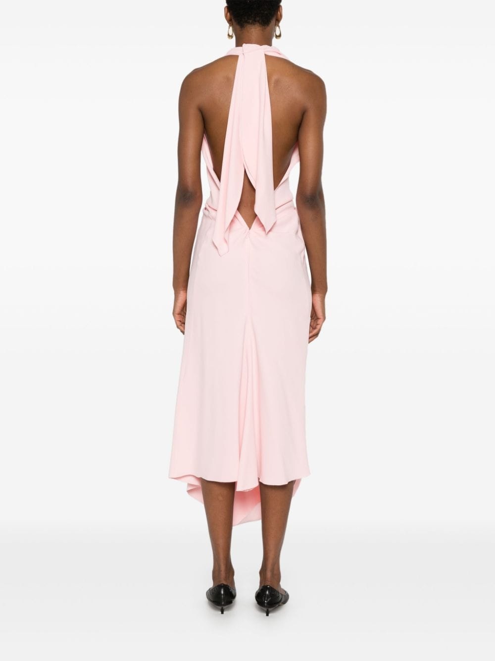 Victoria Beckham draped maxi dress | REVERSIBLE