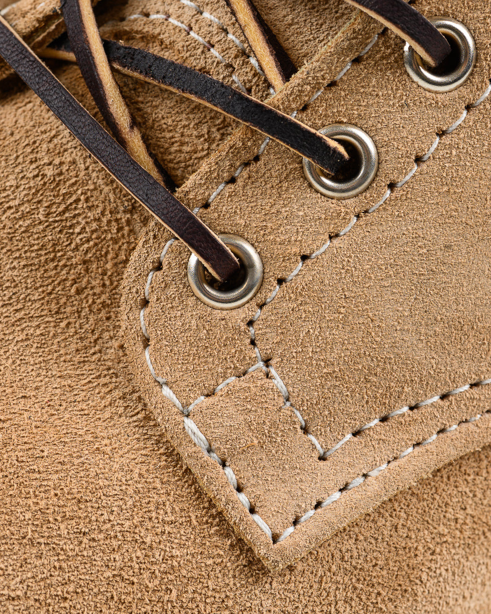 IHWE-FP-BLP Iron Heart Int'l x Wesco® - Rough-Out Boot - Burlap. The "Foot Patrol" - 10