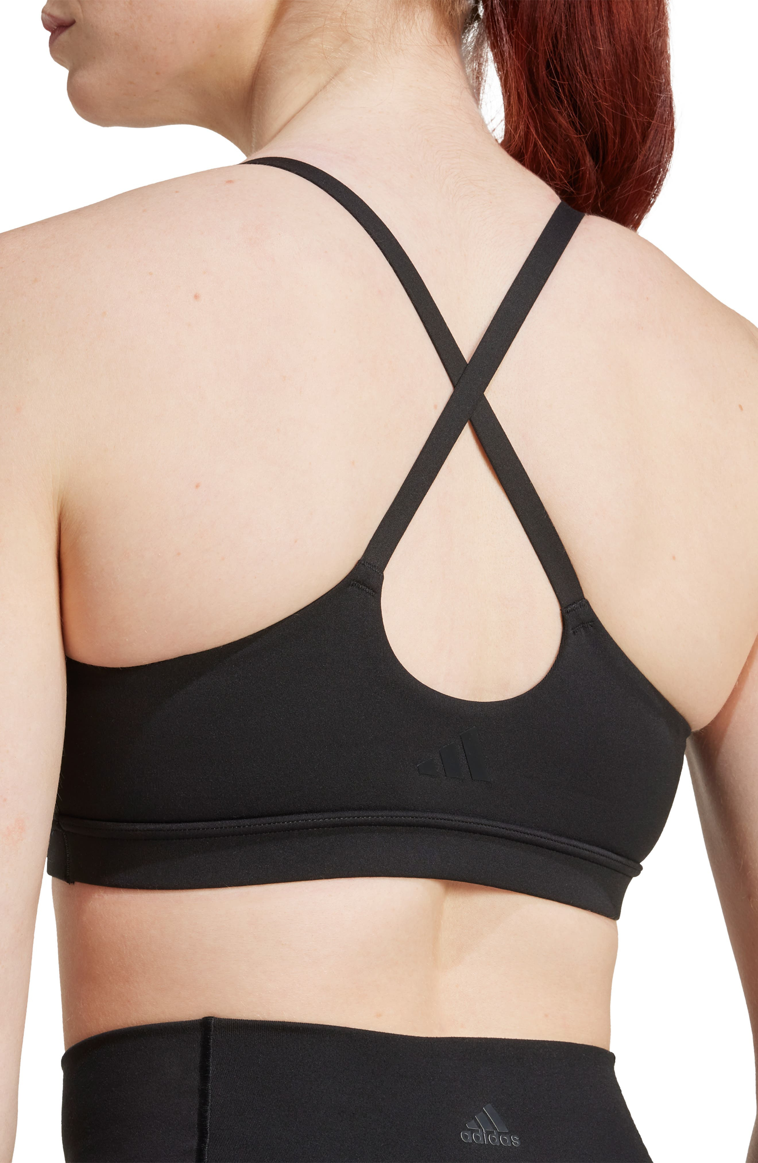 adidas All Me Sports Bra in Black at Nordstrom - 3