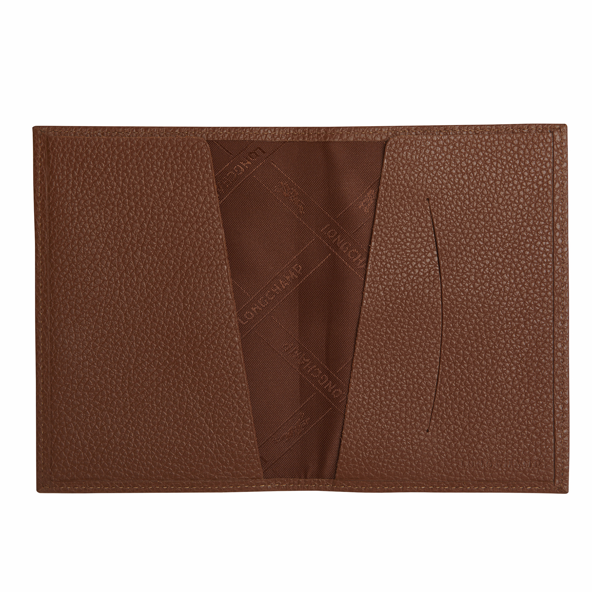 Le Foulonné Passport cover Caramel - Leather - 2