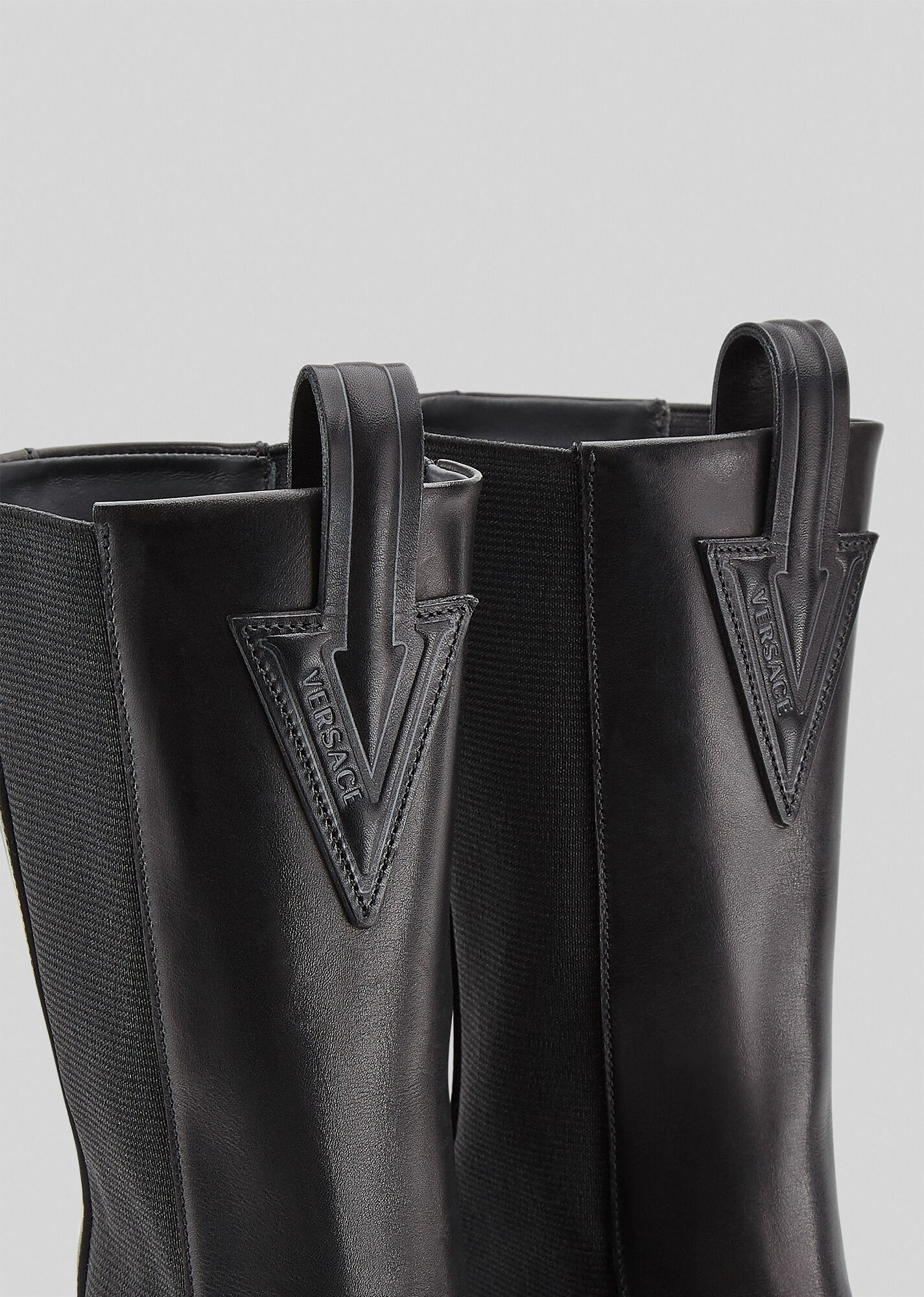 Versace Delphi Flat Boots - 5