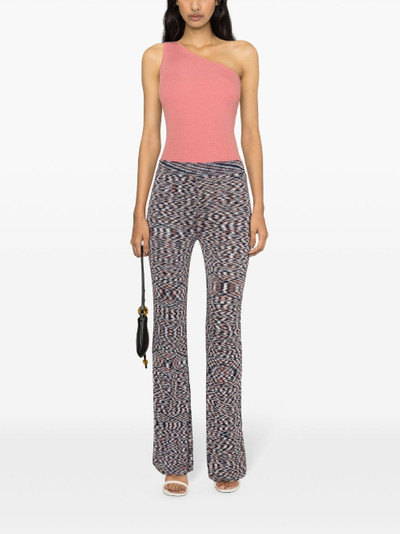 Missoni high-waist flared trousers outlook