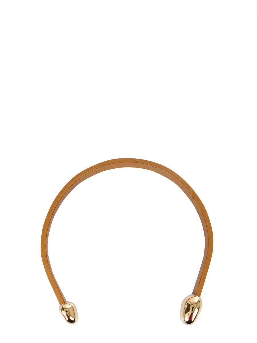 Bottega Veneta Women Leather Necklace - 2