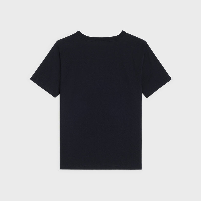 CELINE Celine wiltern T-shirt in cotton jersey outlook