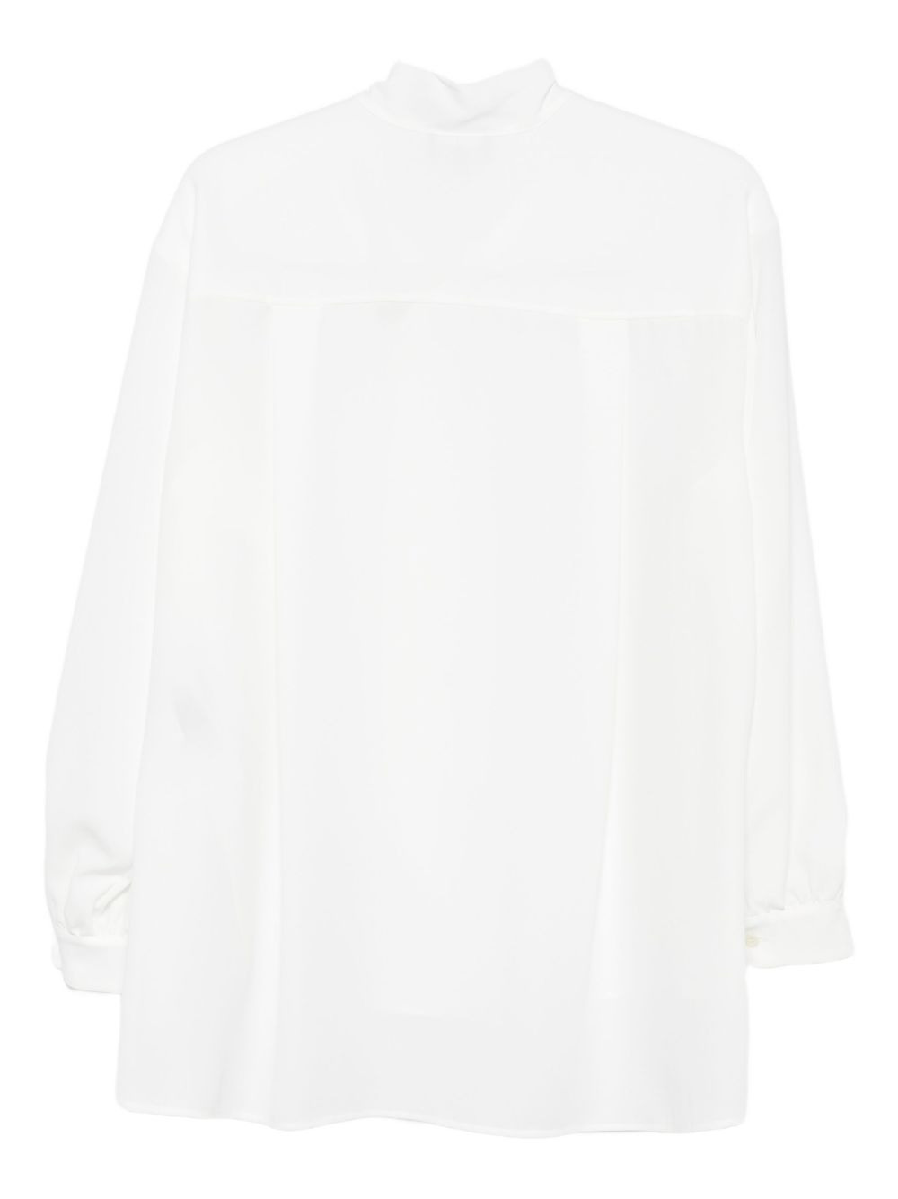 neck-tie blouse - 2