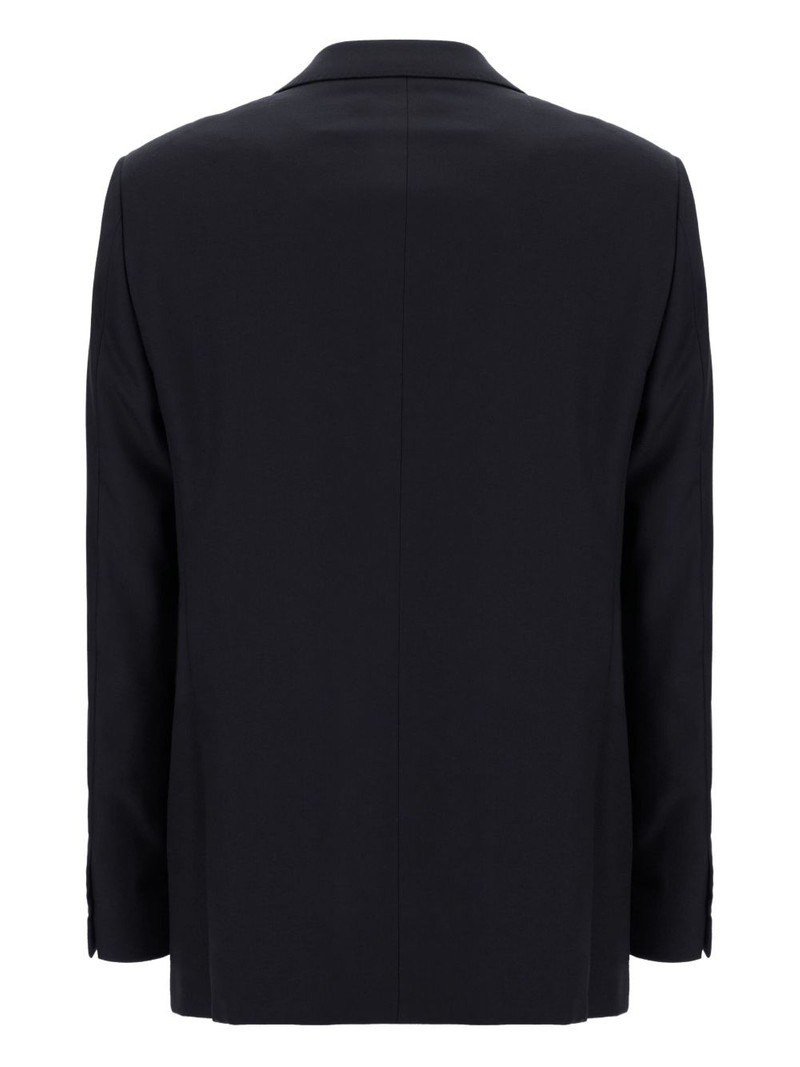 CORNELIANI beetle-brooch single-breasted blazer outlook