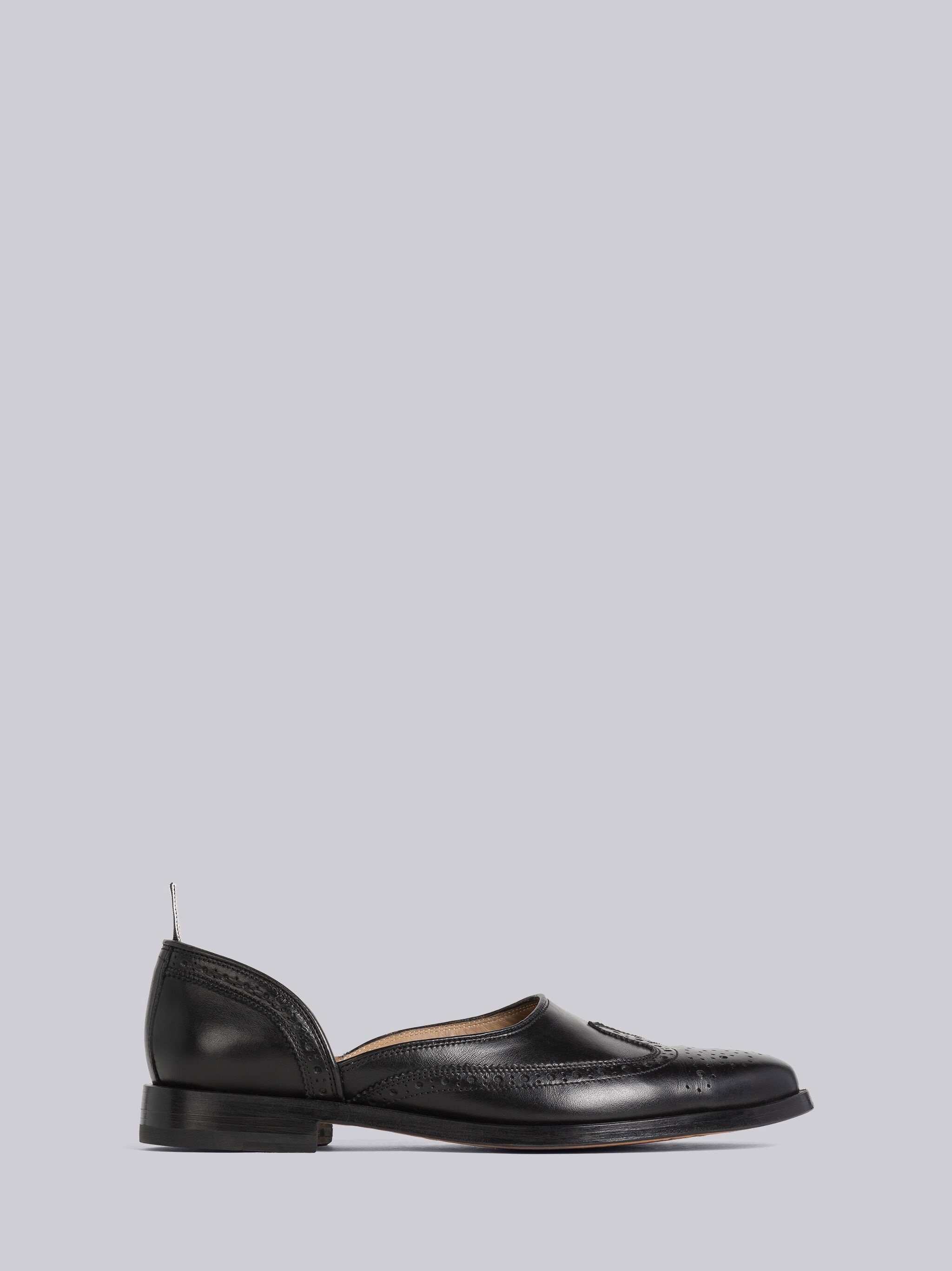 slip-on brogue shoes - 1
