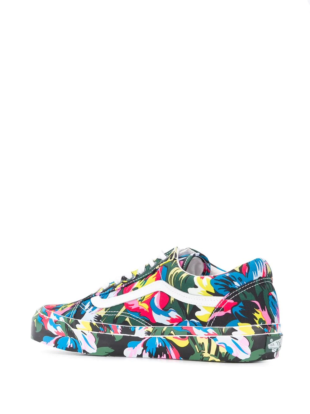 x Vans floral-print Old Skool sneakers - 3