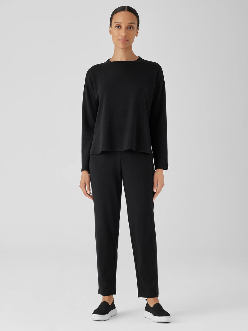 EILEEN FISHER Cozy Brushed Terry Hug Slouchy Pant outlook