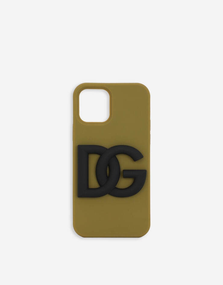 Rubber iPhone 12 Pro cover with DG logo - 1