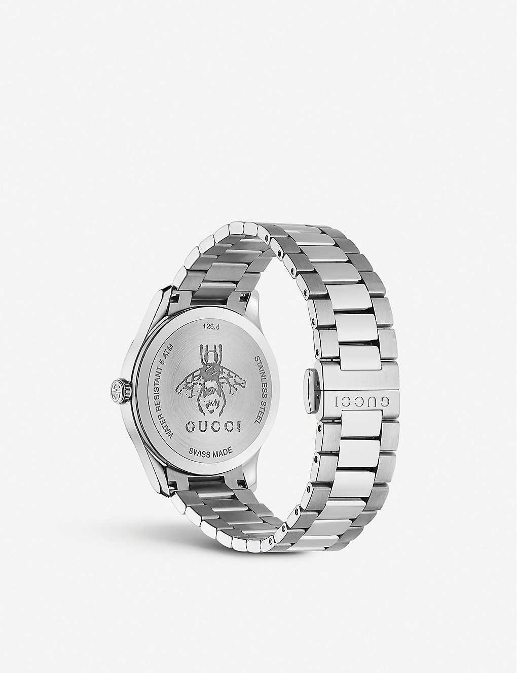 YA1264136 G-Timeless stainless steel watch - 3
