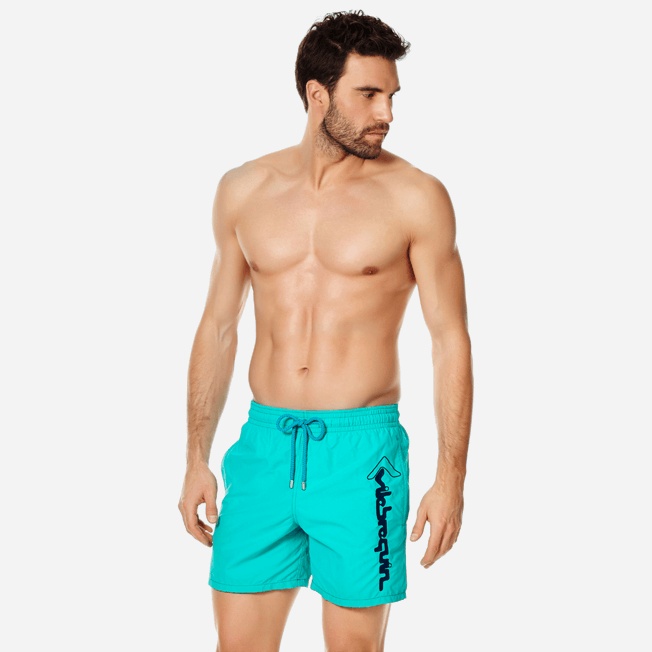 Men Swim Trunks Placed embroidery Le Vilebrequin - 3