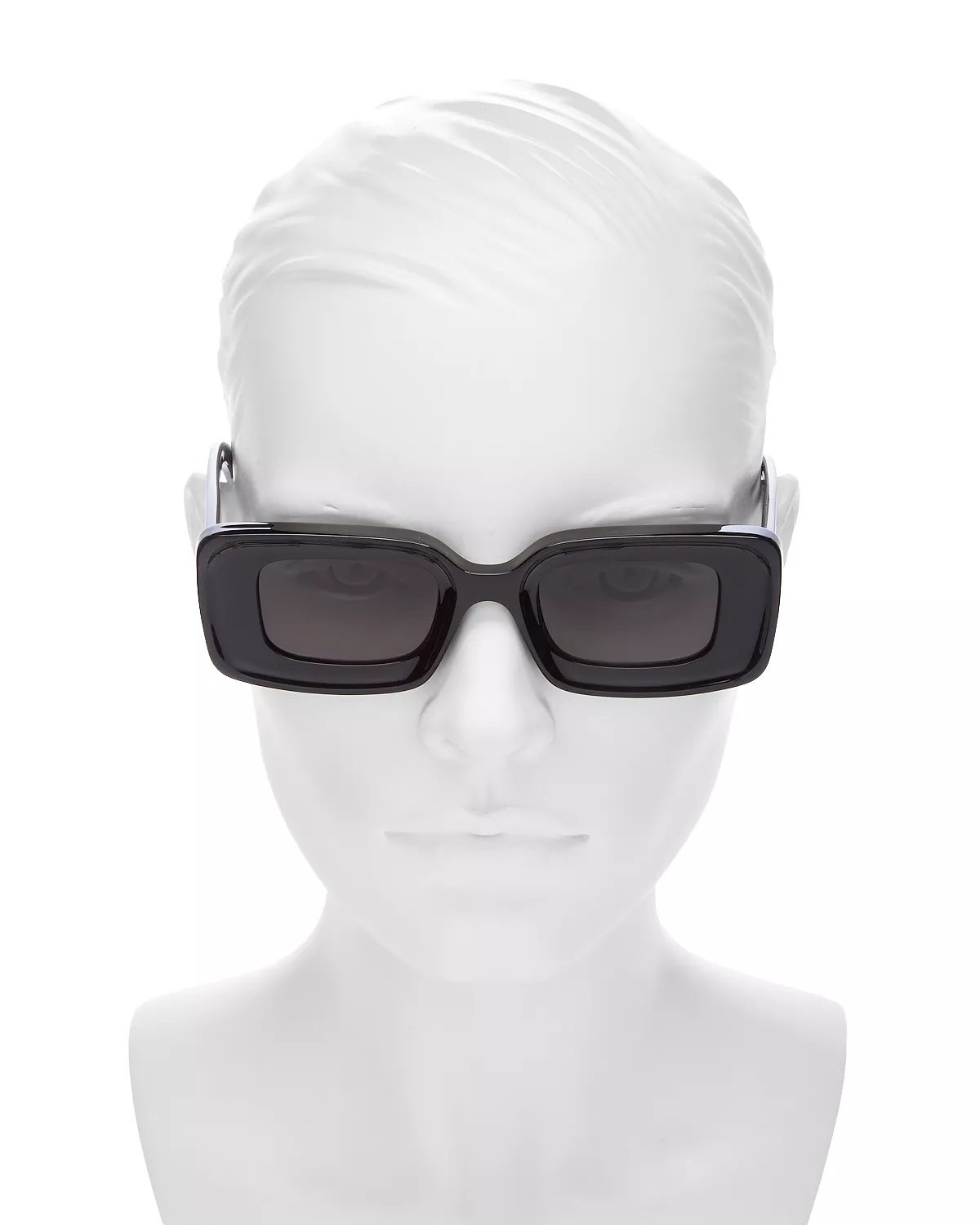 Chunky Anagram Rectangular Sunglasses, 46mm - 3