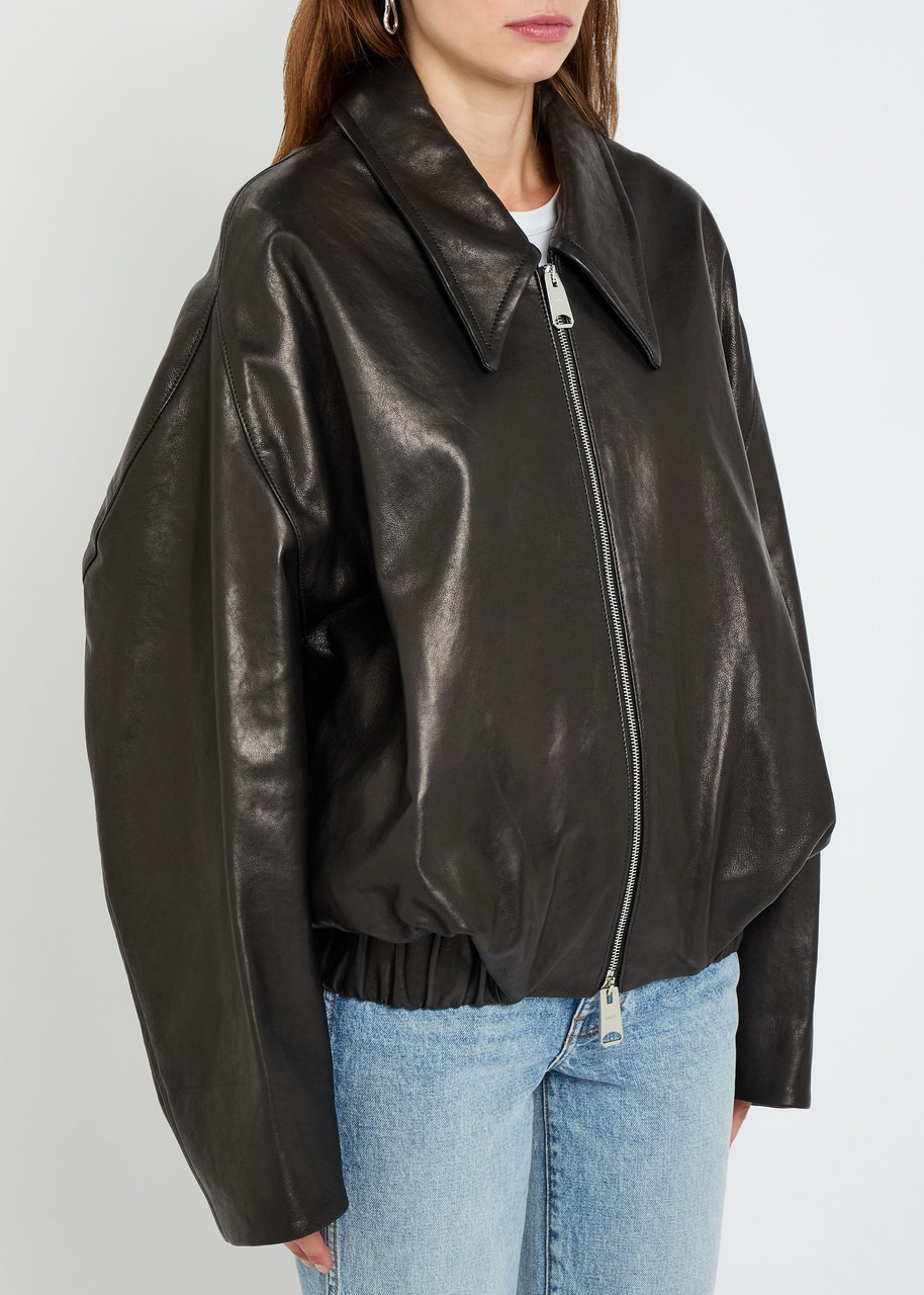 Khaite Odin Leather Jacket - 2