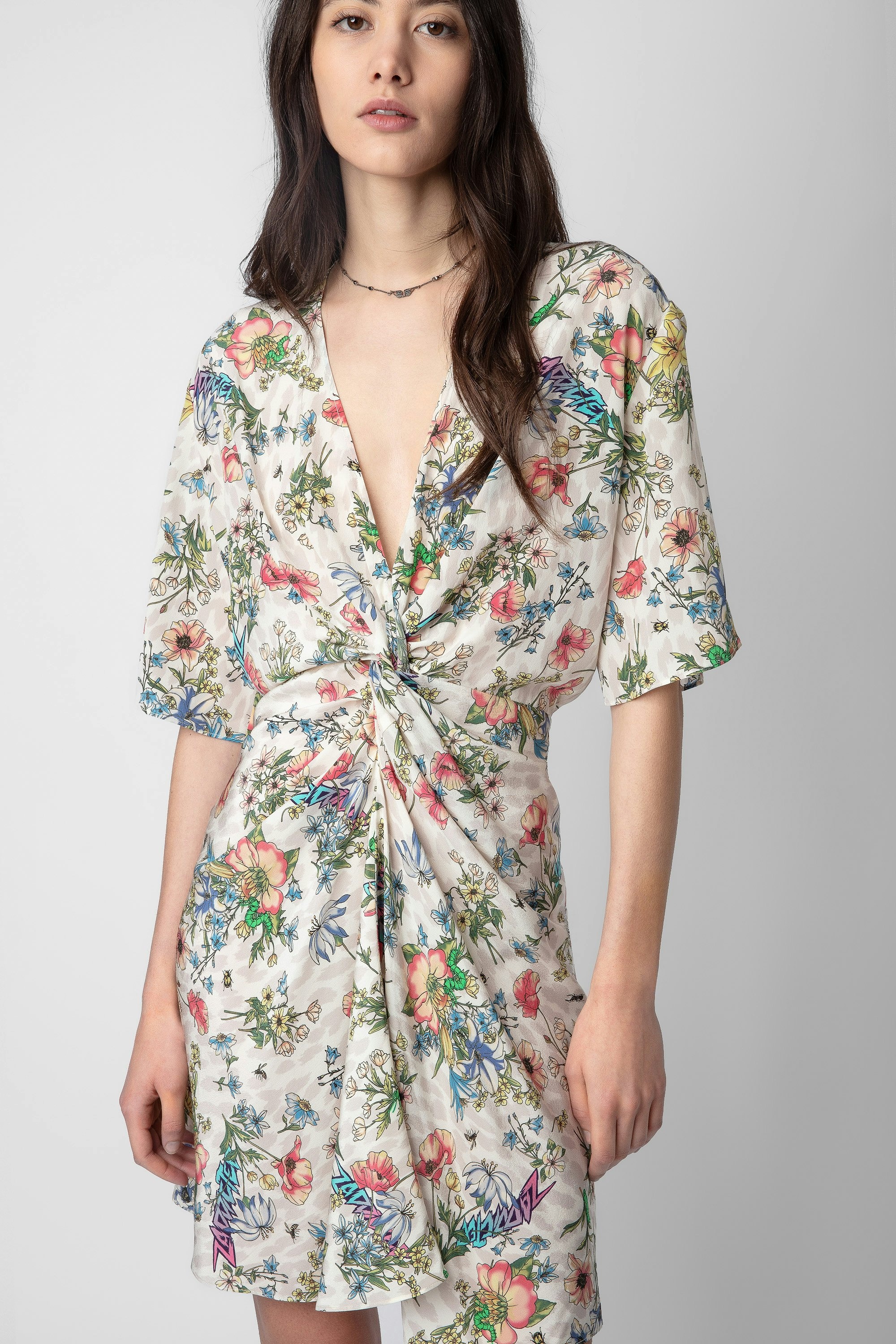 Rozom Silk Dress - 3