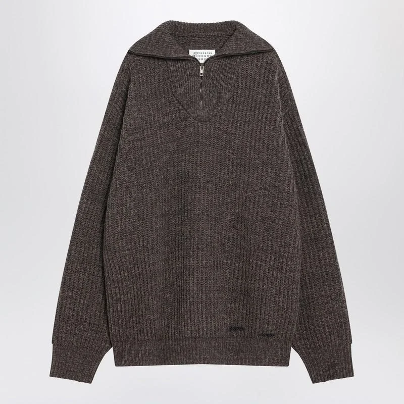 Maison Margiela Sweater With Zip - 1