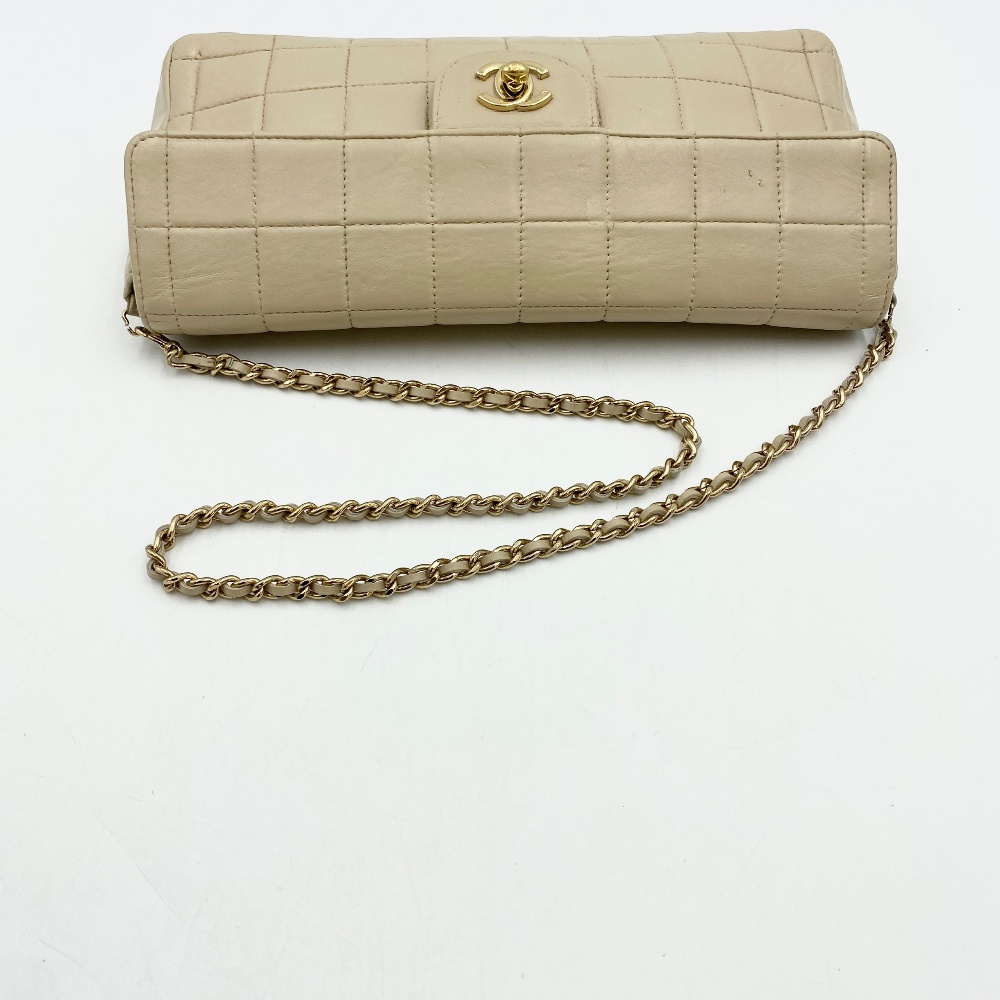 Chanel No.7 Beige Chocolate Bar Bag - 7