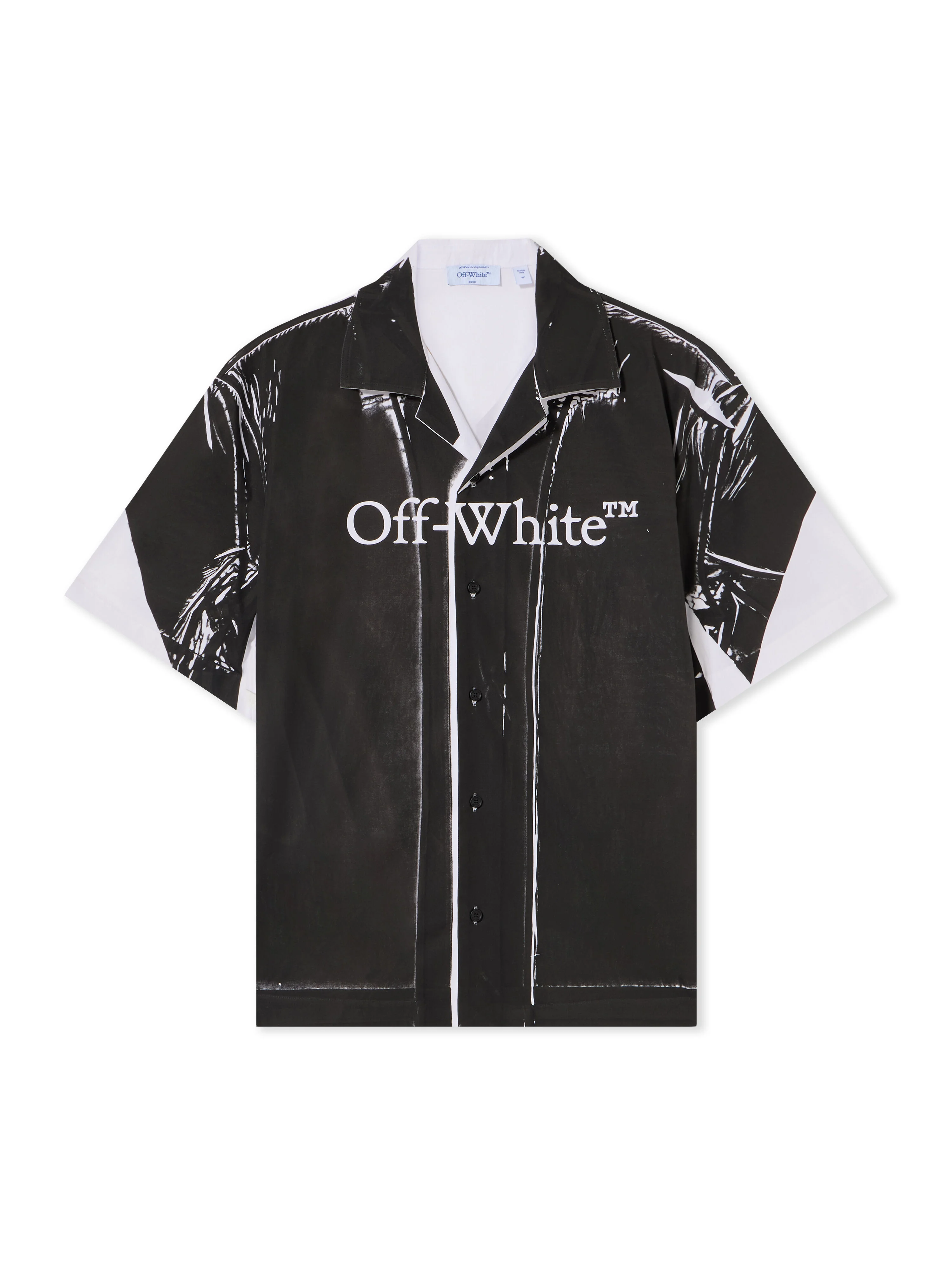Negative Big Bookish Bowling Shirt - 1