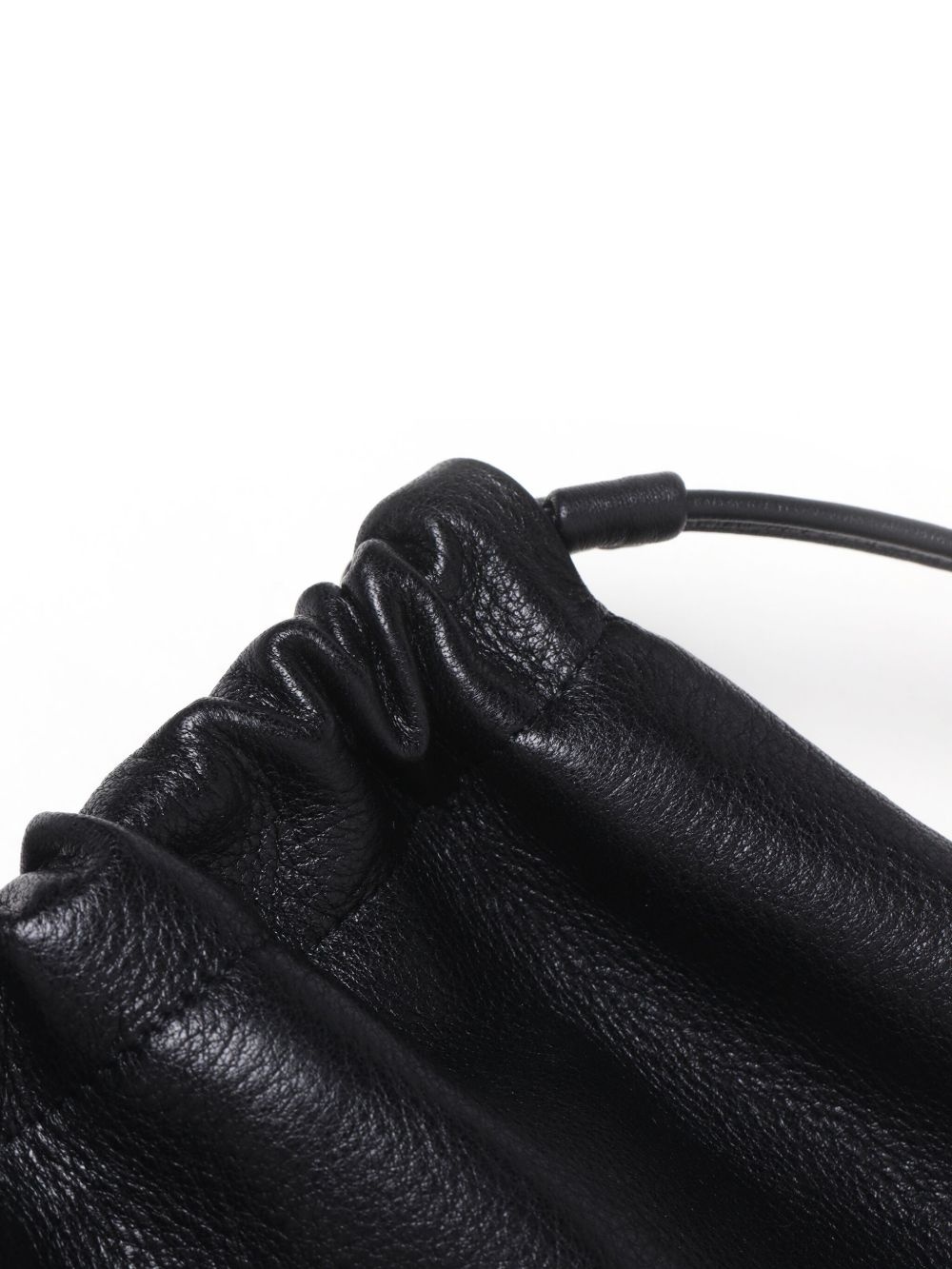 logo-patch clutch bag - 5