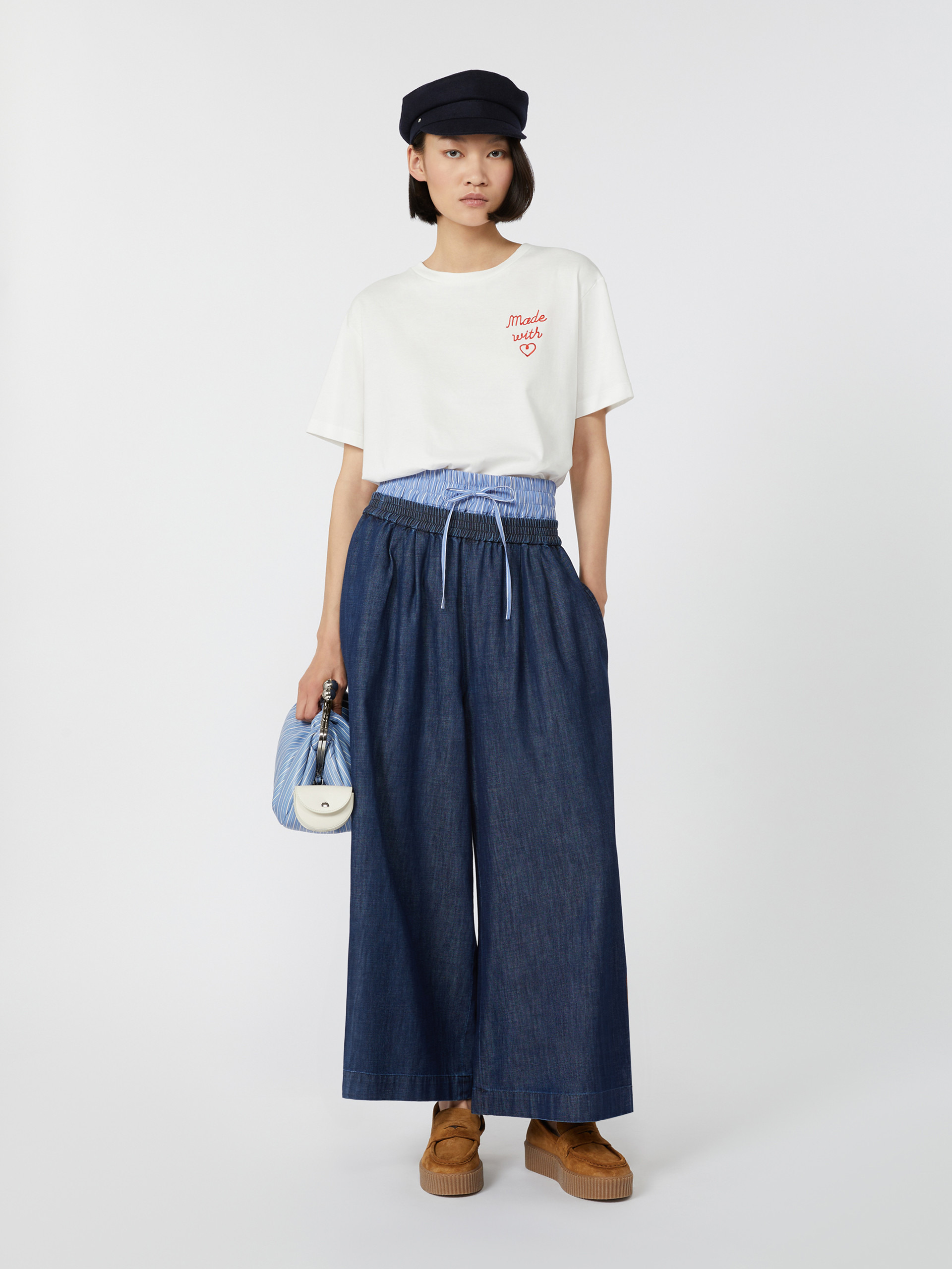 ACLINE Printed organic cotton T-shirt - 2