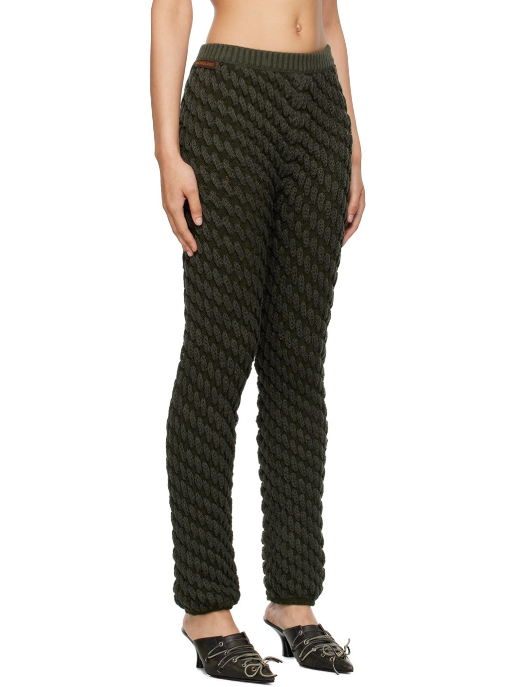 SSENSE Exclusive Khaki Cereal Lounge Pants - 2