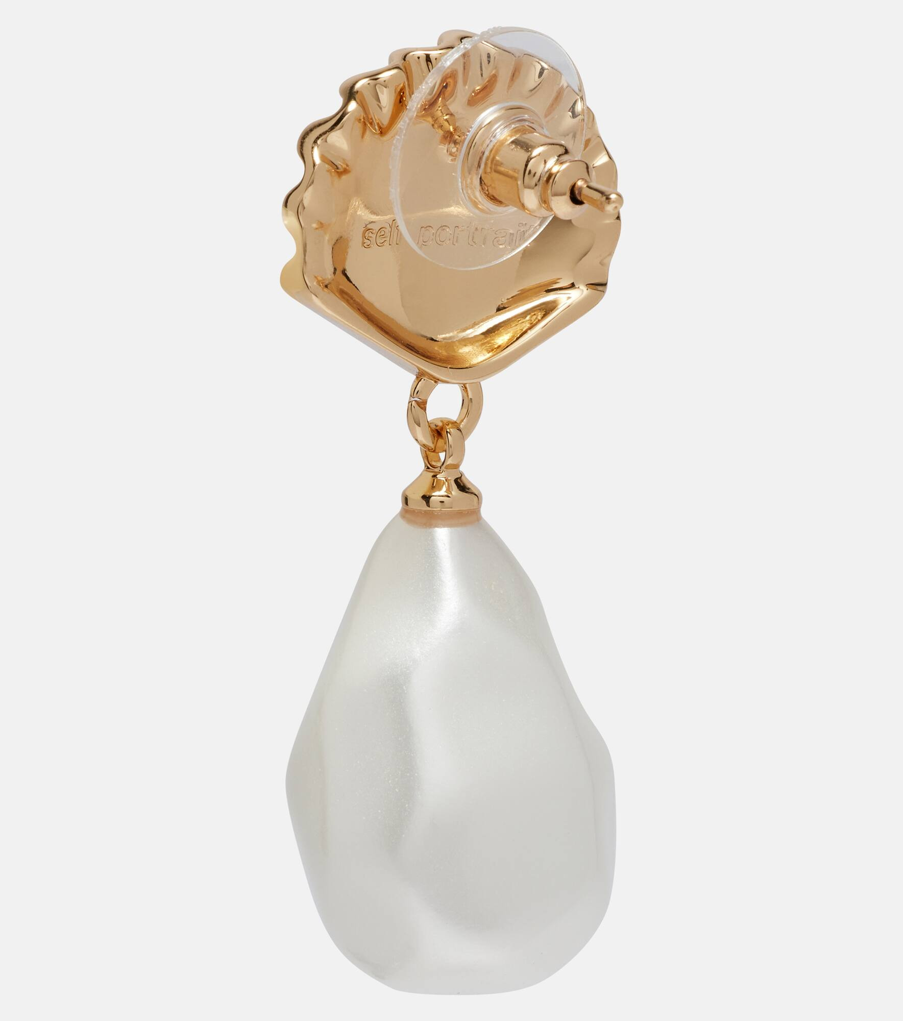 Embellished drop earrings - 5