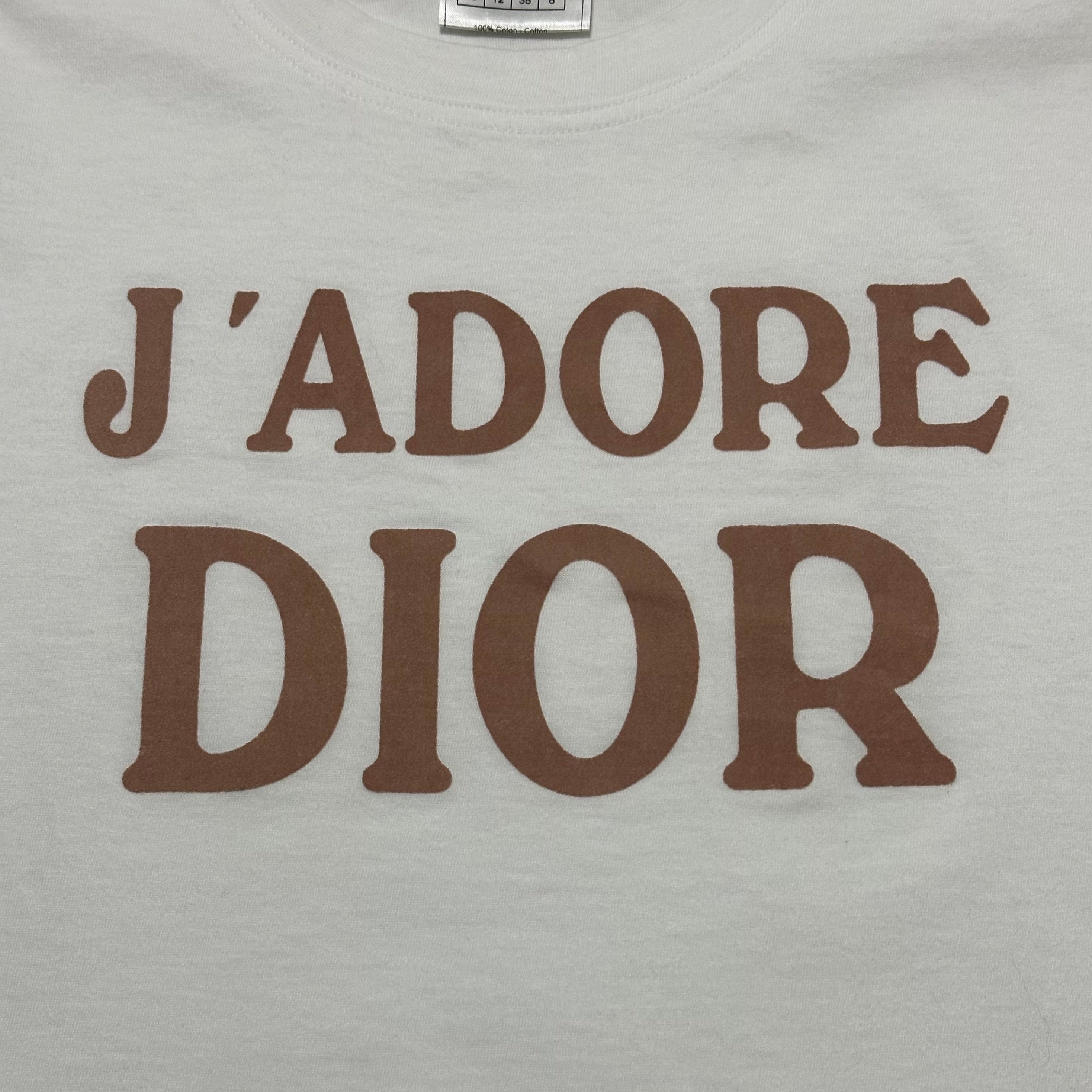 CHRISTIAN DIOR Spring Summer 2002 "J'ADORE DIOR" Tank Top - 3