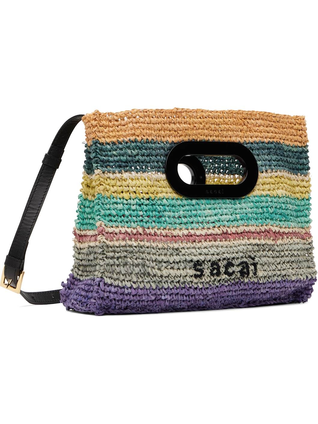 Multicolor Raffia New Shopper Small Bag - 2