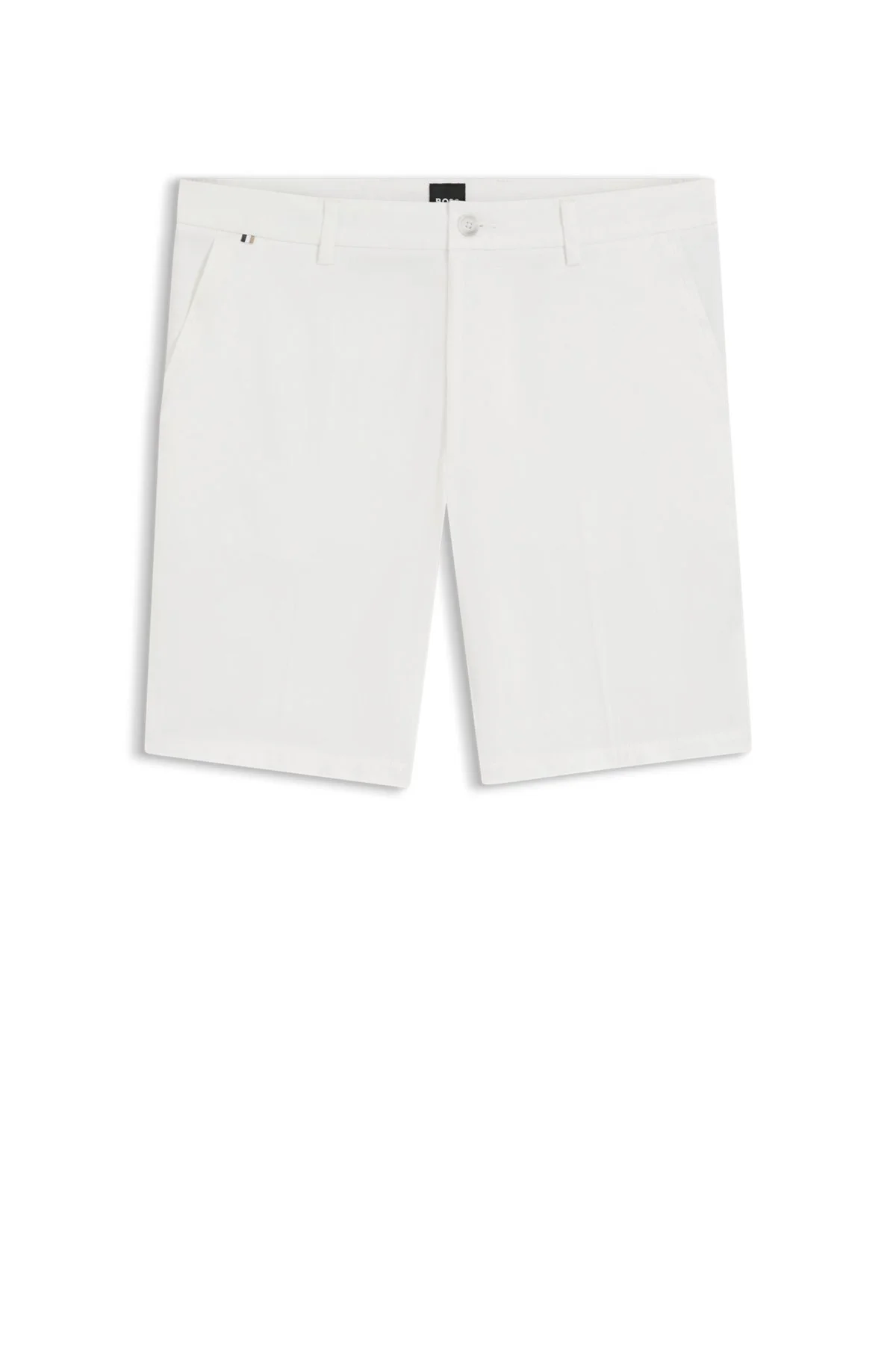 MODERN-FIT SHORTS IN STRETCH-COTTON TWILL - 1