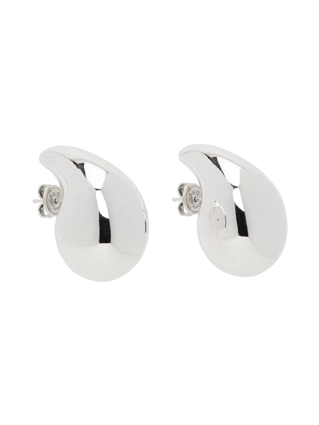 Silver Small Drop Earrings - 2