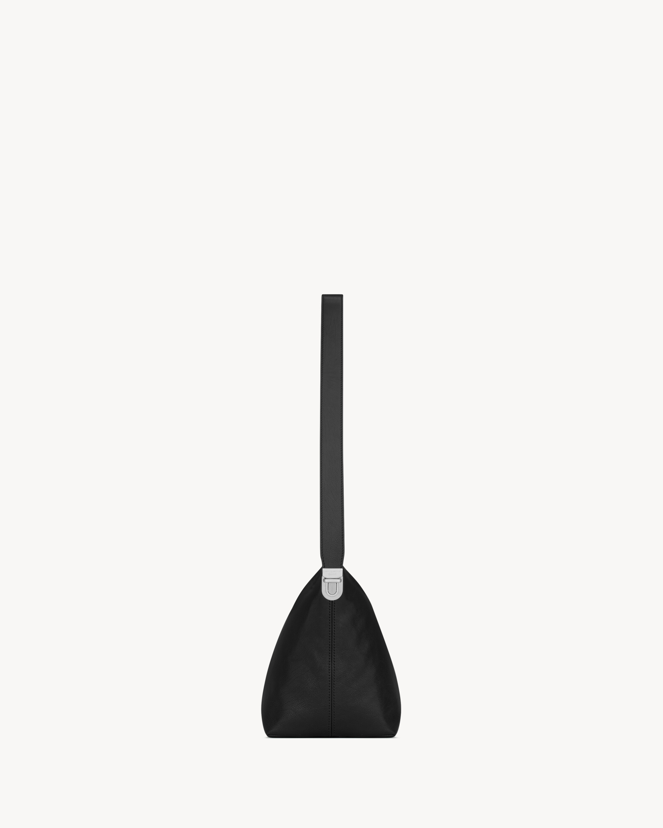 LE TUC GIANT CROSSBODY BAG IN GRAINED LEATHER - 3