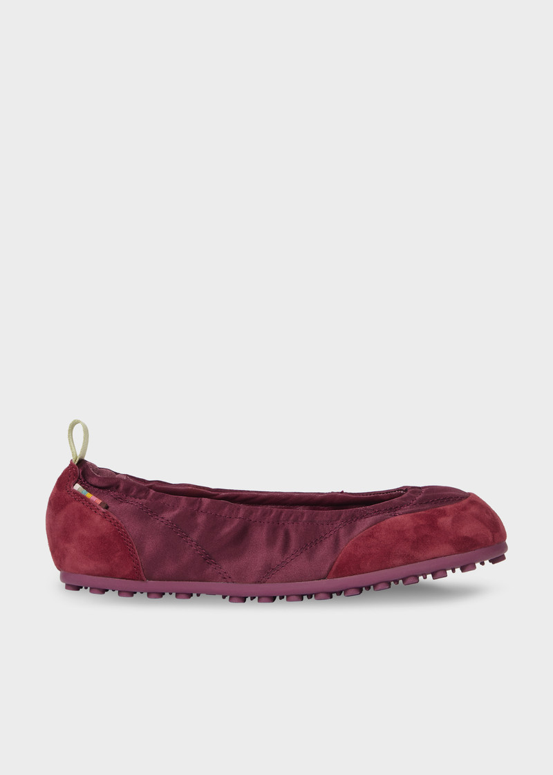 Women's Maroon 'Laguna' Ballet Flats 1